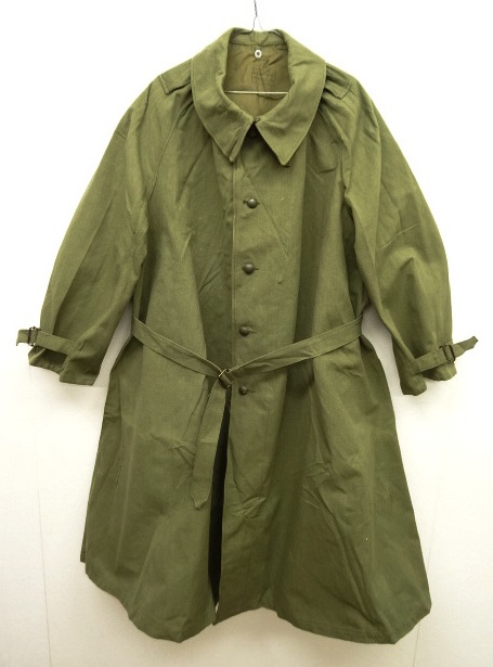 画像: 50'S フランス軍 モーターサイクルコート サイズ2 (DEADSTOCK) 「Jacket」 入荷しました。
