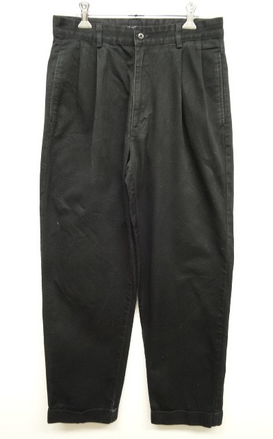 画像: 90'S RALPH LAUREN ツープリーツ チノパンツ BLACK USA製 (VINTAGE) 「Bottoms」 入荷しました。