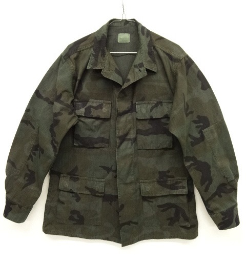 画像: 90'S アメリカ軍 US ARMY BDU ジャケット 後染めブラック CAMO (VINTAGE) 「Jacket」 入荷しました。