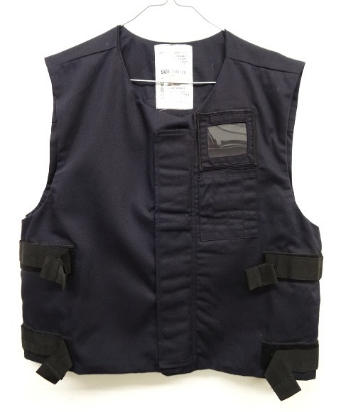画像: イギリス軍 ボディアーマーベスト NAVY (VINTAGE) 「No Sleeve」 入荷しました。