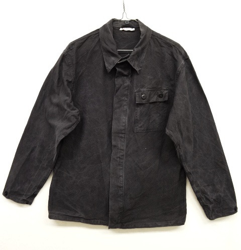 画像: 東ドイツ軍 キャンバス ワークジャケット ブラック (VINTAGE) 「Jacket」 入荷しました。