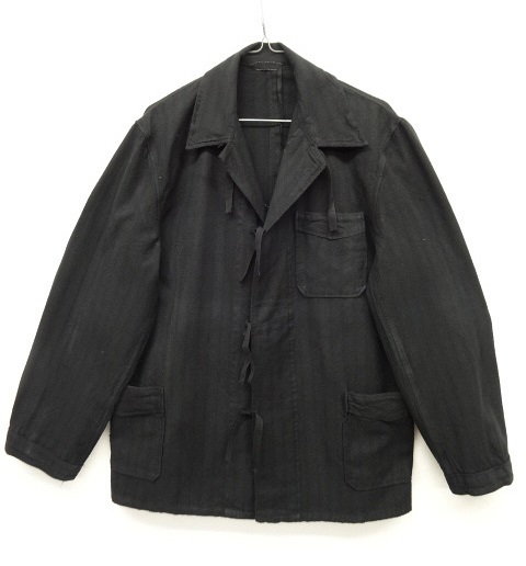画像: ブルガリア軍 スリーピングシャツ ブラック染 ストライプ (VINTAGE) 「Jacket」 入荷しました。
