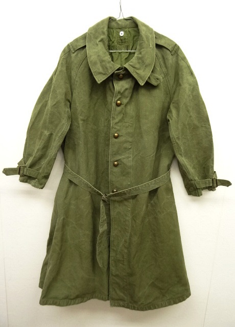 画像: 50'S フランス軍 モーターサイクルコート サイズ5 (VINTAGE) 「Jacket」 入荷しました。