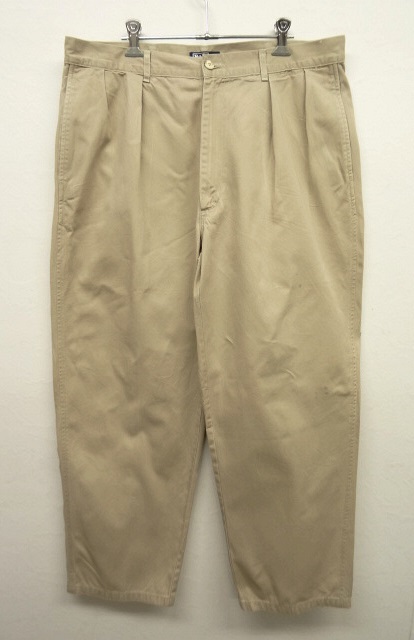 画像: 90'S RALPH LAUREN ツープリーツ チノパンツ BEIGE USA製 (VINTAGE) 「Bottoms」 入荷しました。