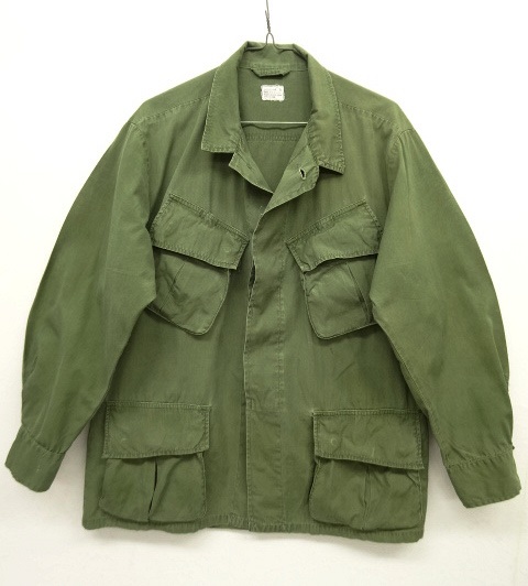 画像: 60'S アメリカ軍 US ARMY "JUNGLE FATIGUE 3rd" ノンリップ ファティーグジャケット M-SHORT (VINTAGE) 「Jacket」 入荷しました。