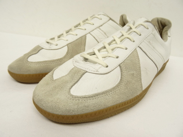 画像: ドイツ軍 実物 "BW SPORT" ジャーマントレーナー ホワイト 27.5cm (VINTAGE) 「Shoes」 入荷しました。