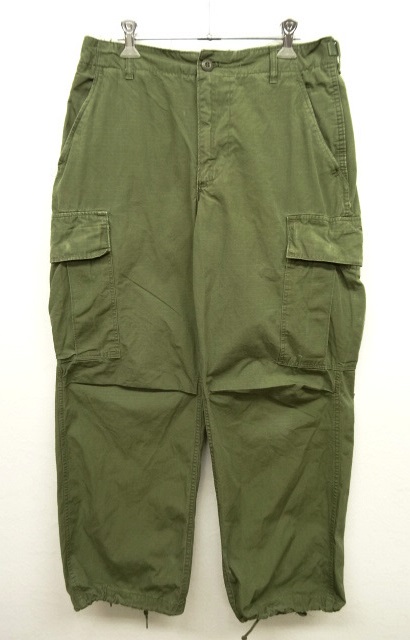 画像: 60'S アメリカ軍 US ARMY "JUNGLE FATIGUE 4th" カーゴパンツ 42TALONジップ (VINTAGE) 「Bottoms」 入荷しました。