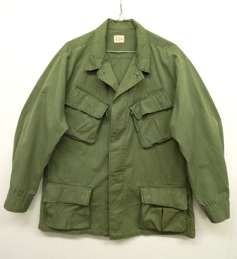 画像: 60'S アメリカ軍 US ARMY "JUNGLE FATIGUE 4th" リップストップ ファティーグジャケット M-R (VINTAGE) 「Jacket」 入荷しました。