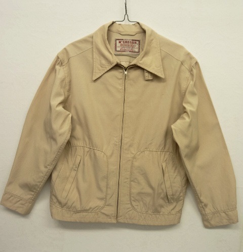 画像: 60'S McGREGOR ドリズラージャケット IDEALジップ USA製 (VINTAGE) 「Jacket」 入荷しました。