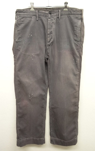 画像: RRL ヴィンテージ加工 チノパン グレー (USED) 「Bottoms」 入荷しました。