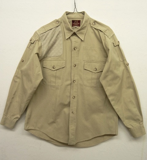 画像: 80'S WILLIS & GEIGER サファリシャツ USA製 (VINTAGE) 「L/S Shirt」 入荷しました。