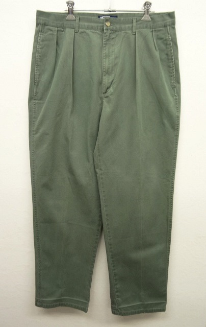 画像: 90'S RALPH LAUREN ツープリーツ チノパンツ SAGE GREEN (VINTAGE) 「Bottoms」 入荷しました。