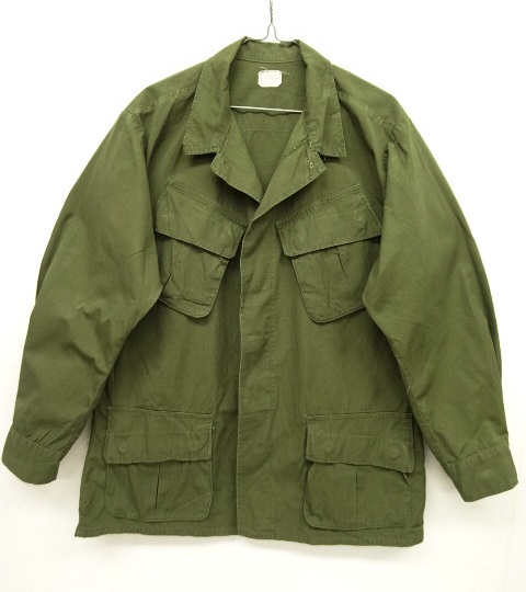 画像: 70'S アメリカ軍 US ARMY "JUNGLE FATIGUE 4th" リップストップ ファティーグジャケット M-R (VINTAGE) 「Jacket」 入荷しました。