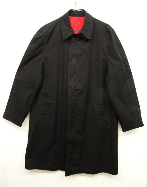 画像: 70'S LONDON FOG チンスト付き バルマカーンコート BLACK (VINTAGE) 「Jacket」 入荷しました。