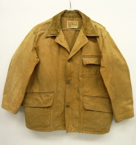画像: 50'S DUXBAK ダック ハンティングジャケット 42TALONジップ (VINTAGE) 「Jacket」 入荷しました。