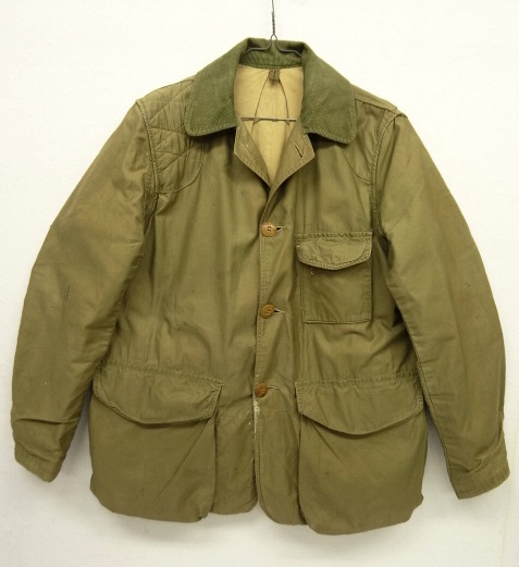 画像: 50'S AMERICAN FIELD ハンティングジャケット TALONジップ (VINTAGE) 「Jacket」 入荷しました。