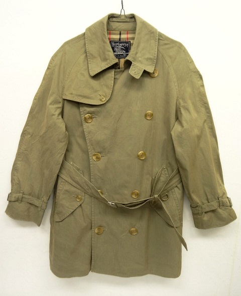 画像: 70'S BURBERRYS "COTTON100%" ショートトレンチコート イングランド製 (VINTAGE) 「Jacket」 入荷しました。