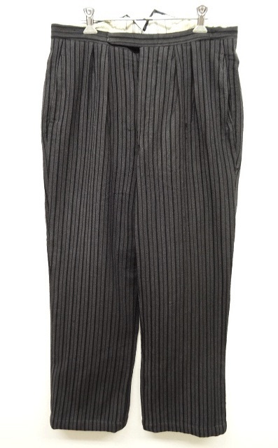 画像: 40'S フレンチワーク ウールパンツ ストライプ柄 (VINTAGE) 「Bottoms」 入荷しました。