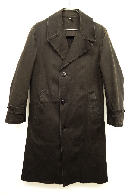 画像: 40'S アメリカ軍 US NAVY ゴム引き コート BLACK (VINTAGE) 「Jacket」 入荷しました。