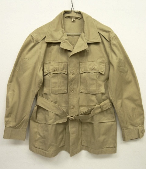 画像: 50'S アメリカ軍 USAF 黒タグ コットン トロピカルジャケット TAN (VINTAGE) 「Jacket」 入荷しました。