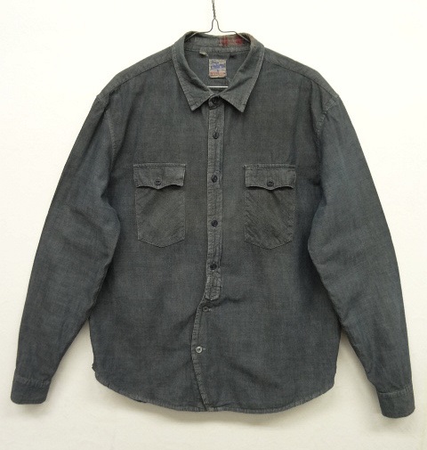 画像: LVC ヴィンテージ＆リペア加工 シャンブレーシャツ イタリア製 (USED) 「L/S Shirt」 入荷しました。