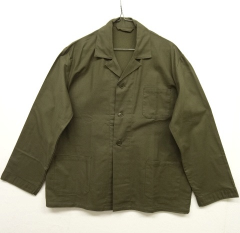 画像: オランダ軍 コットン ワークジャケット カーキ (DEADSTOCK) 「Jacket」 入荷しました。