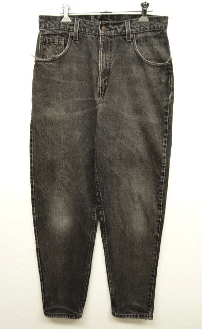 画像: 90'S LEVIS 560 テーパードデニム BLACK USA製 W30L32 (VINTAGE) 「Bottoms」 入荷しました。