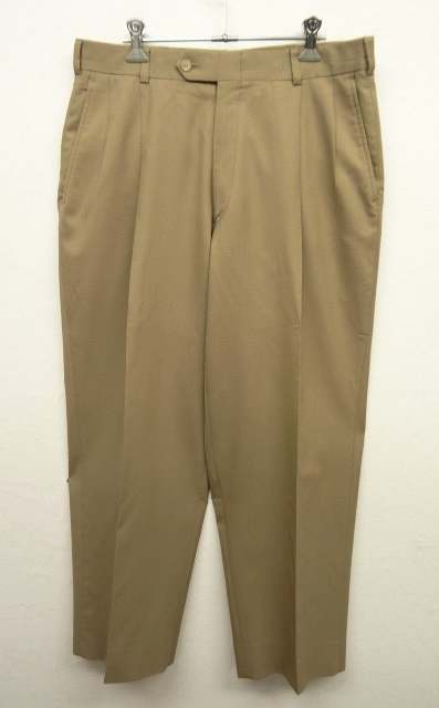 画像: 80'S BURBERRYS "SUPER100'S" ツープリーツ ウールトラウザーズ TALONジップ (VINTAGE) 「Bottoms」 入荷しました。
