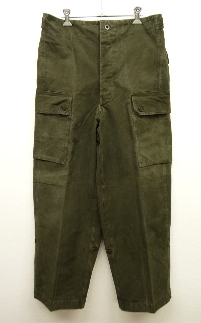 画像: 50'S オランダ軍 フィールドパンツ 78x80 (VINTAGE) 「Bottoms」 入荷しました。