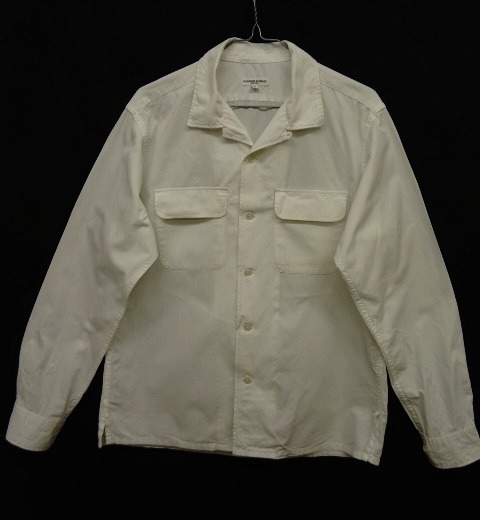 画像: Engineered Garments オープンカラーシャツ ホワイト USA製 (USED) 「L/S Shirt」 入荷しました。