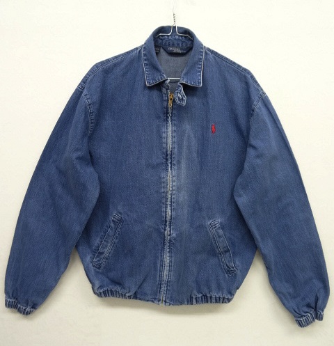 画像: 80'S RALPH LAUREN 三角タグ デニム ドリズラージャケット USA製 (VINTAGE) 「Jacket」 入荷しました。