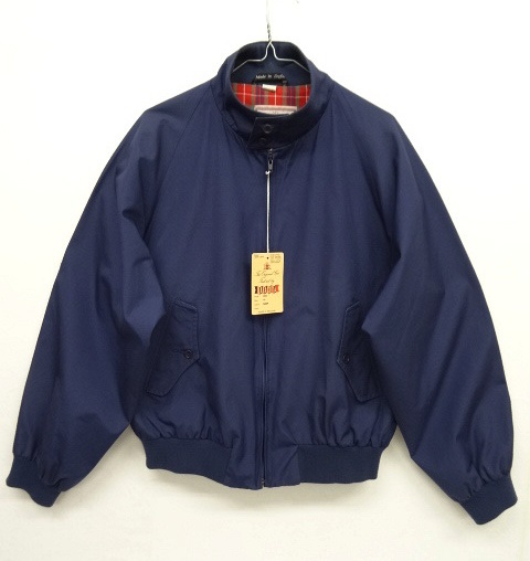 画像: 90'S BARACUTA G9 ハリントンジャケット NAVY イングランド製 (DEADSTOCK) 「Jacket」 入荷しました。
