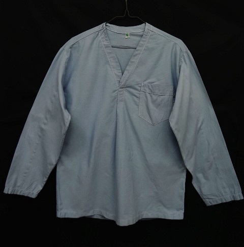 画像: 70'S スウェーデン軍 Vネック コットン スリーピングシャツ 4 (DEADSTOCK) 「L/S Shirt」 入荷しました。