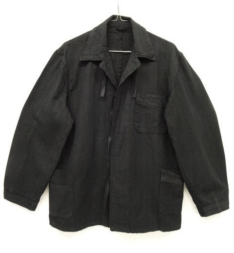画像: ブルガリア軍 スリーピングシャツ ブラック染 ストライプ (VINTAGE) 「Jacket」 入荷しました。