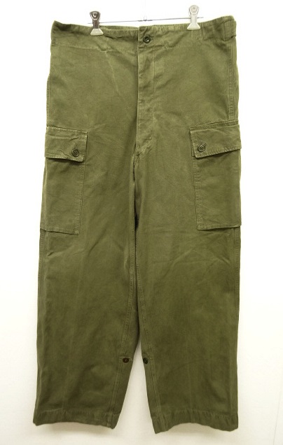 画像: 50'S オランダ軍 フィールドパンツ 86x80 (VINTAGE) 「Bottoms」 入荷しました。