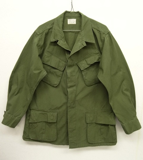 画像: 60'S アメリカ軍 US ARMY "JUNGLE FATIGUE 4th" リップストップ ファティーグジャケット M-R (VINTAGE) 「Jacket」 入荷しました。