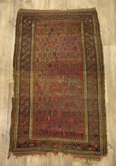 画像: オールド トライバルラグ 128cm x 76cm (ANTIQUE) 「Antique Goods」 入荷しました。