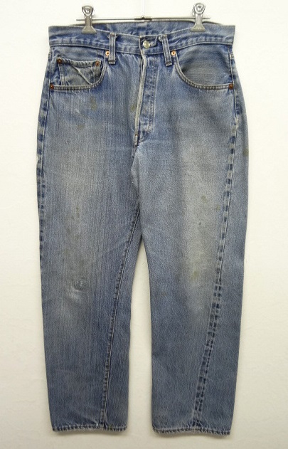 画像: 70'S LEVIS 501 66後期 赤耳 デニム USA製 W32L32 (VINTAGE) 「Bottoms」 入荷しました。
