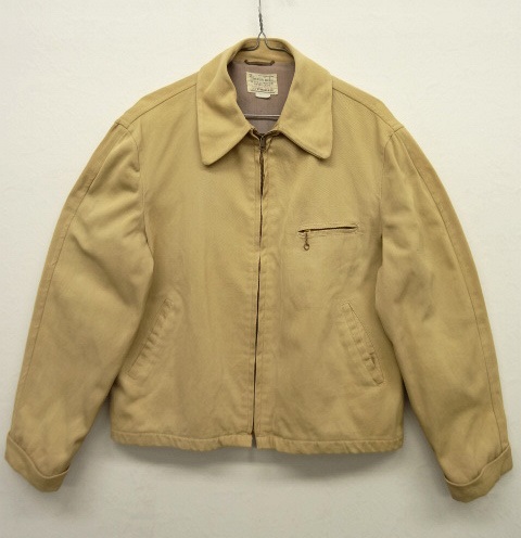 画像: 40'S LEVIS スポーツジャケット コの字留めCONMARジップ (VINTAGE) 「Jacket」 入荷しました。