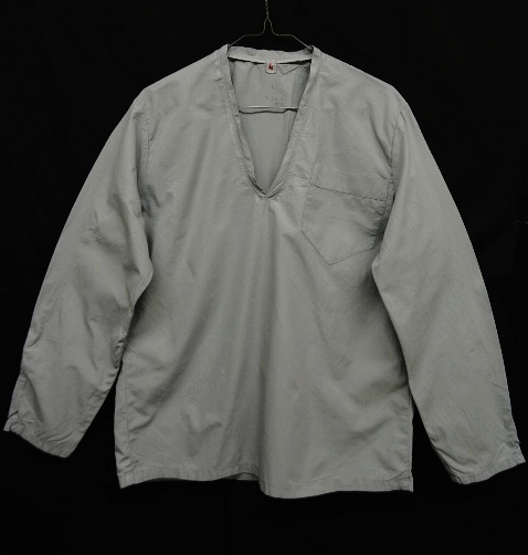 画像: 70'S スウェーデン軍 Vネック コットン スリーピングシャツ 4 (DEADSTOCK) 「L/S Shirt」 入荷しました。