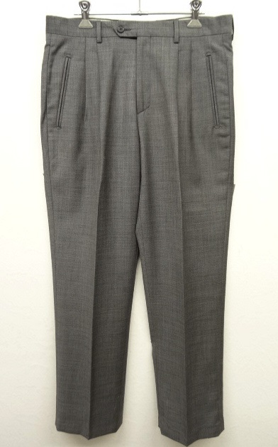画像: UNKNOWN ツープリーツ ウール トラウザーズ イタリア製 (VINTAGE) 「Bottoms」 入荷しました。