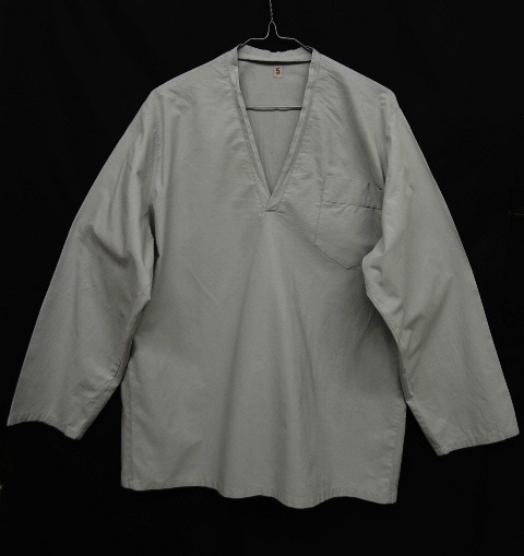 画像: 70'S スウェーデン軍 Vネック コットン スリーピングシャツ 5 (DEADSTOCK) 「L/S Shirt」 入荷しました。
