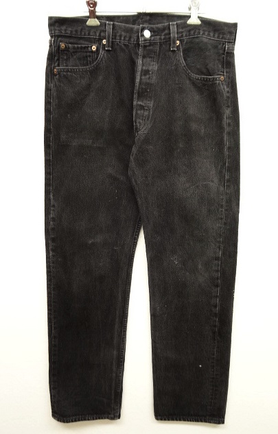 画像: 90'S LEVIS 501 デニム BLACK USA製 W34L32 (VINTAGE) 「Bottoms」 入荷しました。