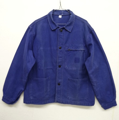 画像: フレンチワーク カバーオール ワークジャケット フランス製 (VINTAGE) 「Jacket」 入荷しました。