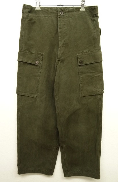 画像: 50'S オランダ軍 フィールドパンツ 78x80 (VINTAGE) 「Bottoms」 入荷しました。