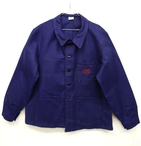 画像: ユーロワーク カバーオール ワークジャケット (DEADSTOCK) 「Jacket」 入荷しました。