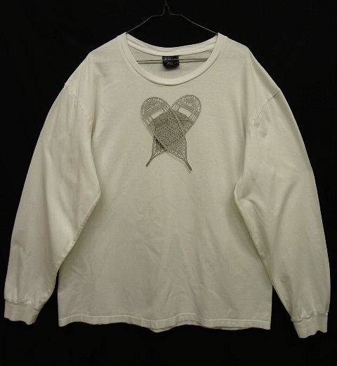 画像: 90'S RALPH LAUREN スノーシュープリント 長袖 Tシャツ WHITE (VINTAGE) 「T-Shirt」 入荷しました。