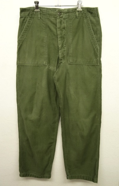 画像: 60'S アメリカ軍 US ARMY ベイカーパンツ 約W34 (VINTAGE) 「Bottoms」 入荷しました。