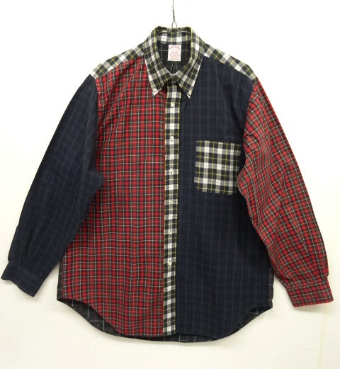 画像: 90'S BROOKS BROTHERS BDシャツ クレイジーパターン USA製 (VINTAGE) 「L/S Shirt」 入荷しました。