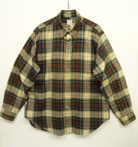 画像: 90'S BROOKS BROTHERS 長袖 BDシャツ チェック柄 USA製 (VINTAGE) 「L/S Shirt」 入荷しました。